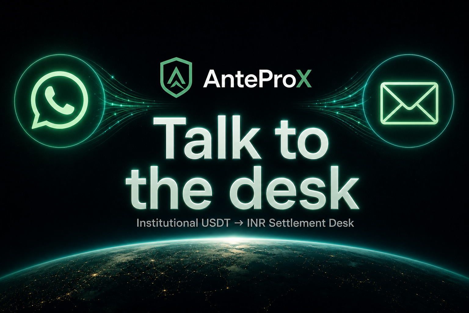 Contact desk support